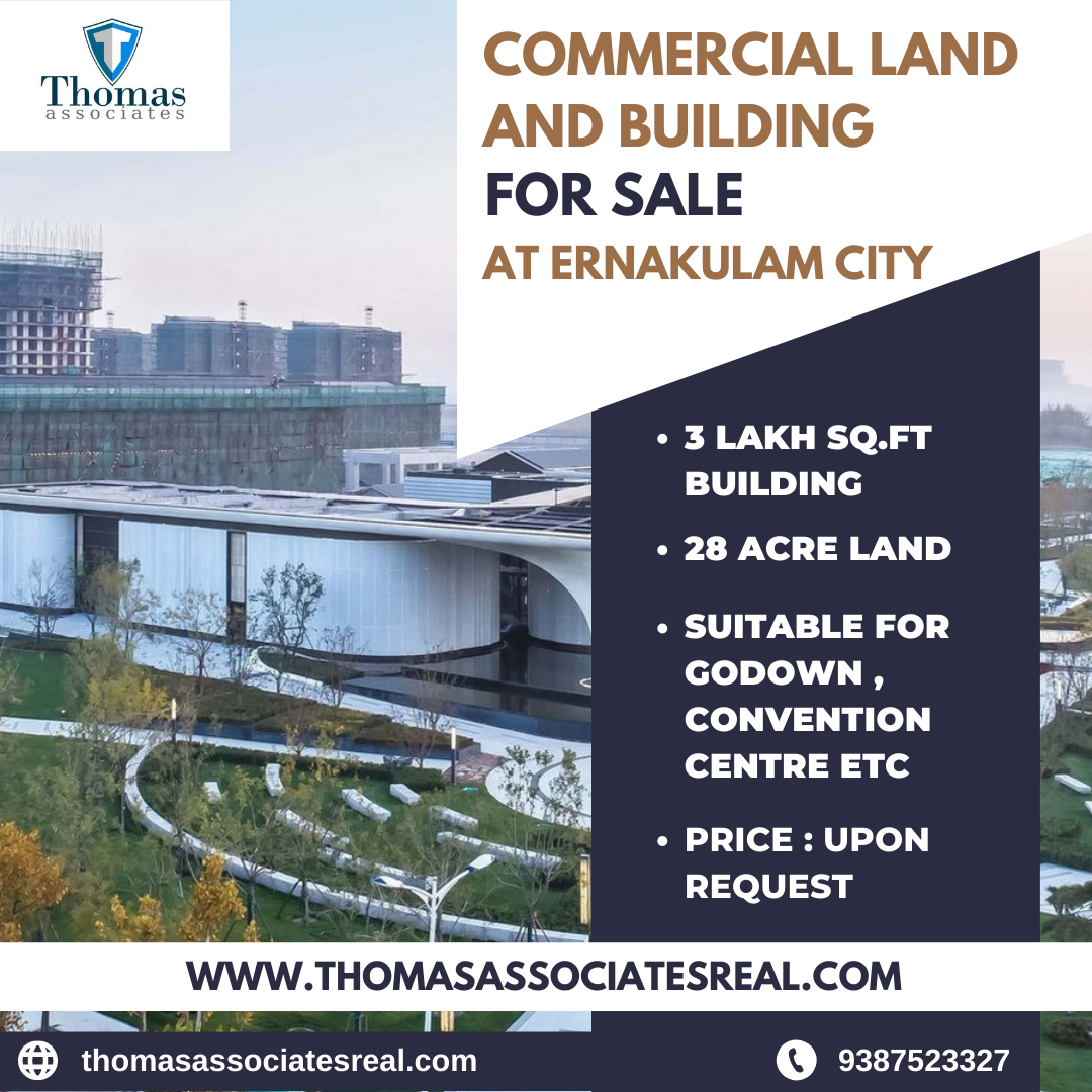 HUGE COMMERCIAL LAND FOR SALE AT ERANAKULAM COCHIN